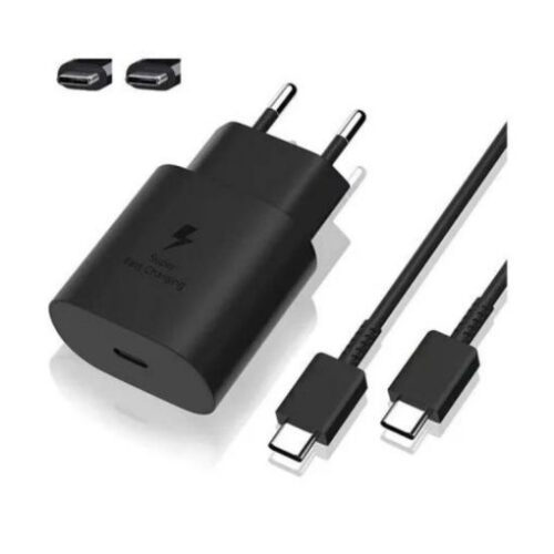 Cargador Rapido de 15W Negro
