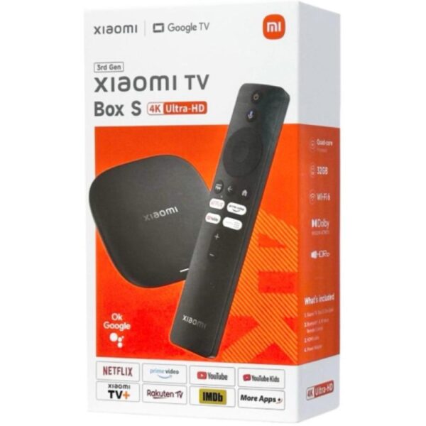Xiaomi TV BoxS Xiaomi TV Box S (2nd Gen) 4K Ultra HD